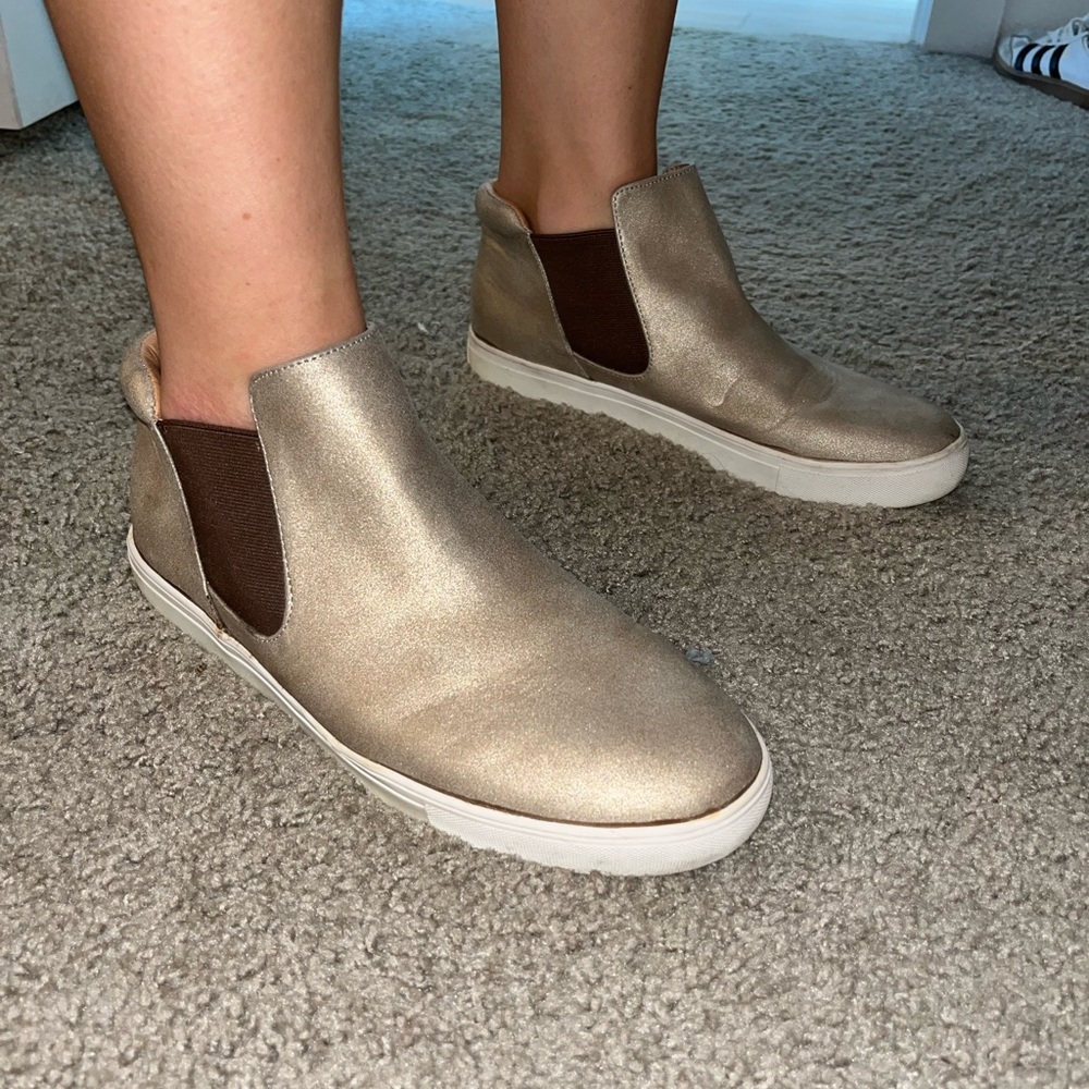 Coconuts by Matisse Metallic Slip-On Sneakers